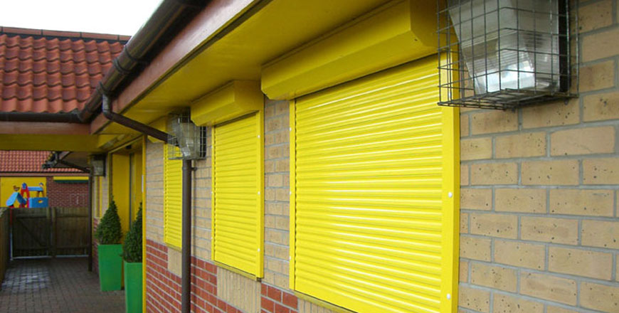 Security Shutters - WP36 Double Skinned Extruded Aluminium Shutter - High Security