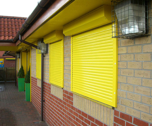 Security Shutters - WP36 Double Skinned Extruded